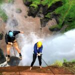 Abseiling at Sipi Falls